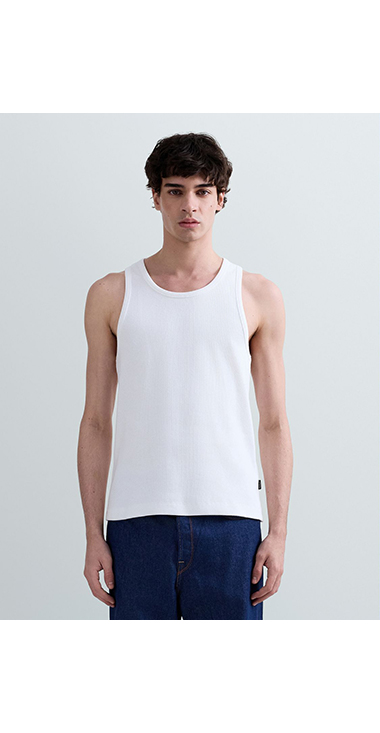 リブニットタンクトップ